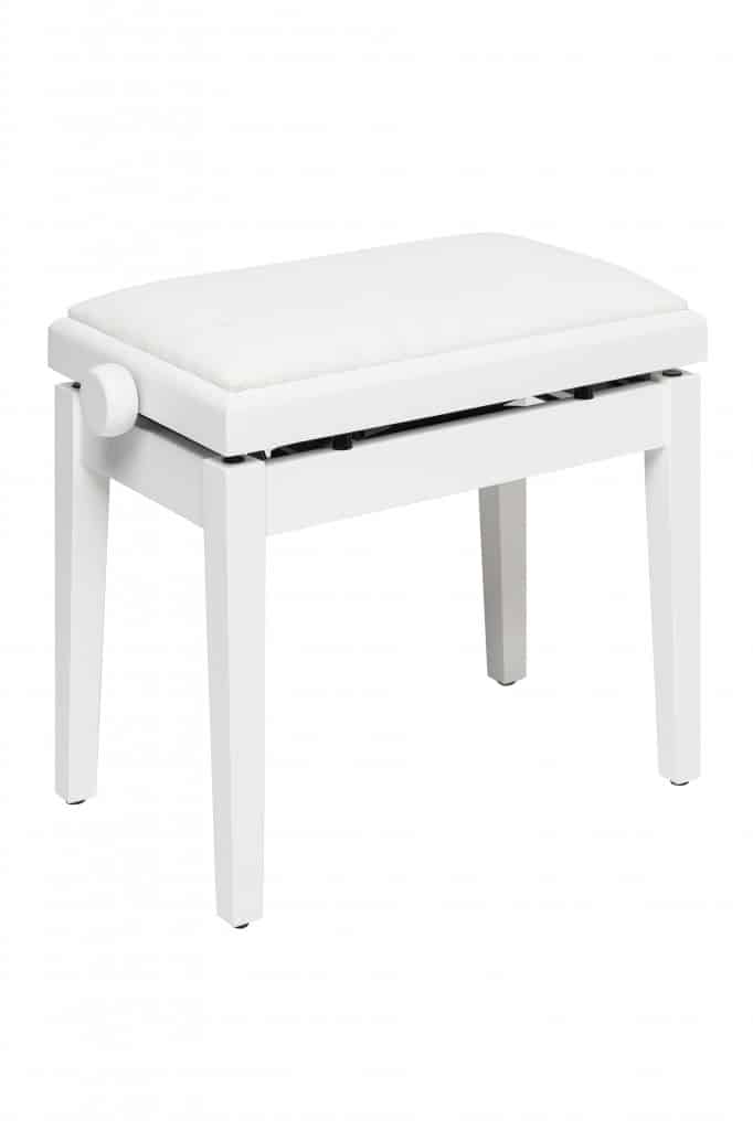 Achat/Vente Claviers - STAGG Banquette piano BLANC PERLE+VEL.BLANC -  Rockstation