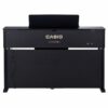 Piano numérique Casio Celviano noir, élégant et moderne, idéal pour pianistes amateurs et professionnels.