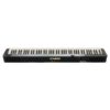 Clavier numérique Casio noir, 88 touches, vue de face, idéal pour les musiciens amateurs et professionnels.