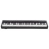 Clavier numérique noir avec 88 touches, idéal pour les musiciens et les étudiants en piano.