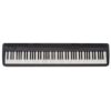 Clavier numérique noir à 88 touches, idéal pour apprentissage du piano et performances musicales.