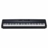 Piano numérique noir avec clavier complet de 88 touches, idéal pour la musique électronique et l'apprentissage.
