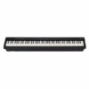 Clavier numérique noir de piano avec 88 touches, idéal pour les musiciens amateurs et professionnels.