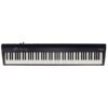 Clavier numérique noir Roland avec 88 touches, idéal pour les pianistes, musique et concerts. Pianomaster référence.
