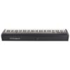 Clavier numérique noir Roland, 88 touches, idéal pour musiciens professionnels et amateurs cherchant des sons de haute qualité.