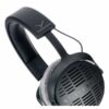 Casque audio Beyerdynamic DT 900 PRO X noir, arceau rembourré, oreillettes ouvertes. Haute qualité sonore professionnelle.