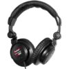 Casque audio Prodipe Pro 580 noir, design circum-aural, idéal pour une expérience sonore immersive et professionnelle.