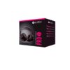 Boîte d'écouteurs Prodipe Pro 880, noirs, sur fond blanc. Audio professionnel pour le monitoring et la création musicale.