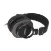 Casque audio noir Roland avec coussinets rembourrés pour une écoute confortable et immersive.