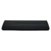 Plaque de cuisson en fonte noire pour barbecue, surface lisse, idéale pour la cuisson homogène et rapide en extérieur.