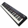 Clavier numérique Roland RD-88 noir avec 88 touches et une interface utilisateur avancée pour musiciens professionnels.