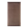 Panneau acoustique rectangulaire couleur taupe pour isolation phonique, idéal pour studios et bureaux.
