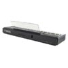 Clavier numérique Yamaha avec pupitre transparent, vue arrière, idéal pour musiciens professionnels et amateurs.