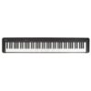 Piano numérique Casio noir avec 88 touches, vue de dessus. Idéal pour les musiciens et amateurs de piano.