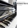 Piano droit d'occasion Kawai NS15 noir, numéro de série K1565293, disponible sur Leboncoin. Excellente condition.
